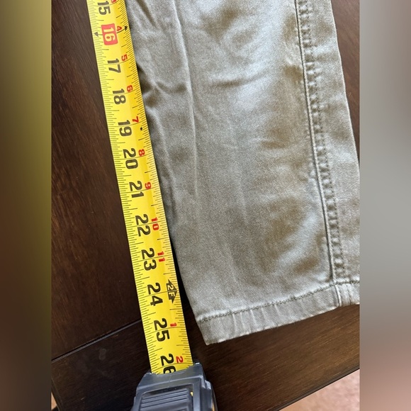 Soho New York & Company Ankle Legging Jeans Olive Green Size 8 - Picture 11 of 12